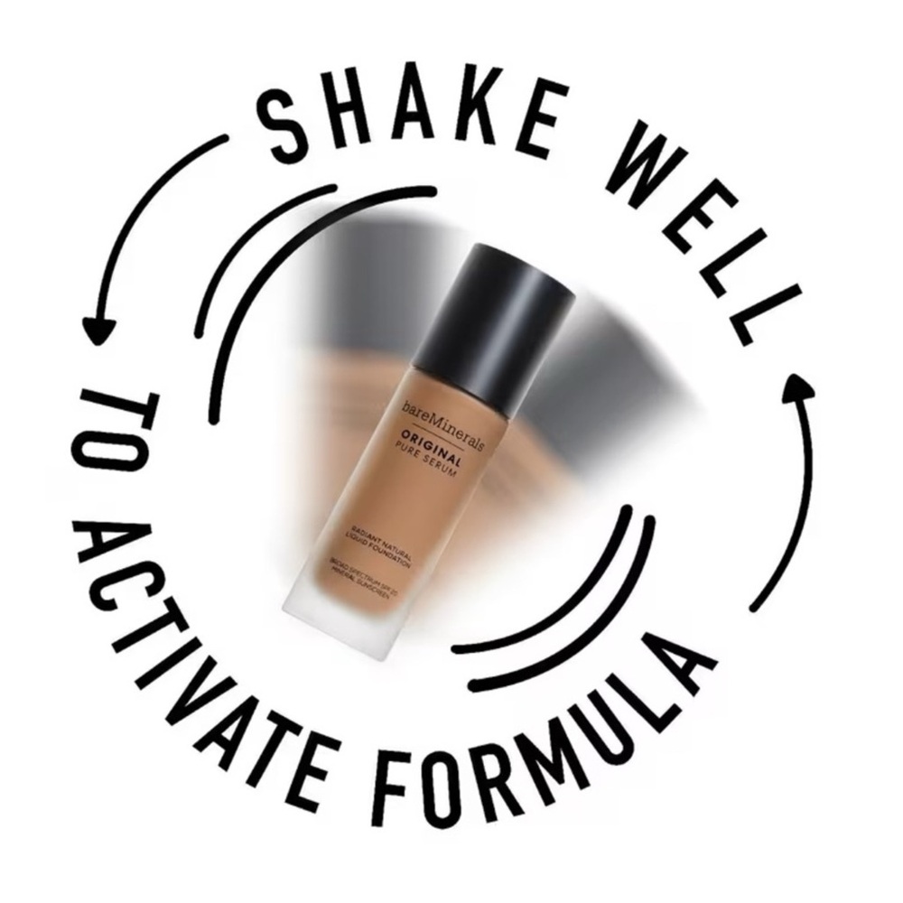 ✨bareMinerals Fair Neutral 1.5 Original Pure Serum Radiant Natural Foundation - Picture 4 of 10